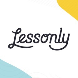 a colorful background with the words, ' lessons ' and ' lessons '