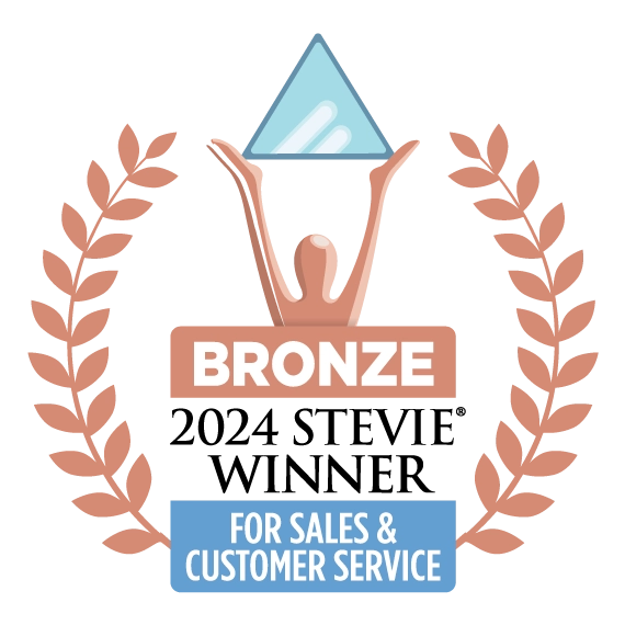 bronze medal for sales and customer service