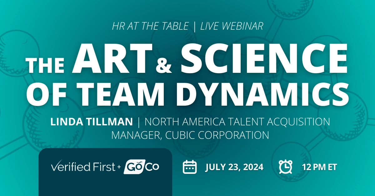 The Art and Science of Team Dynamics