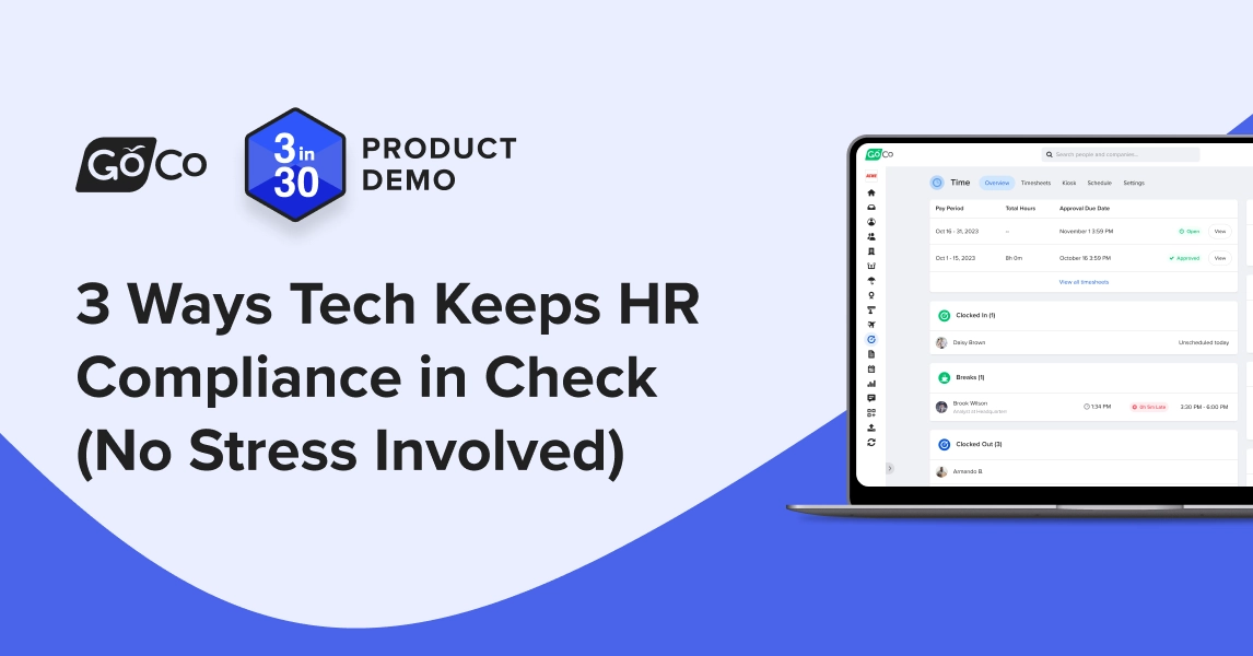 3 Ways Tech Keeps HR Compliance in Check (No Stress Involved)