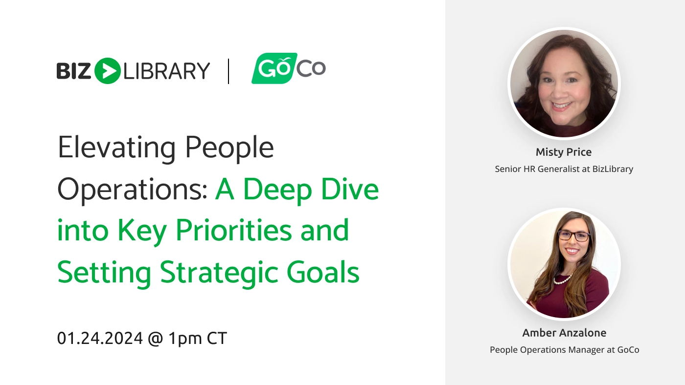 Elevating People Operations: A Deep Dive into Key Priorities and Setting Strategic Goals